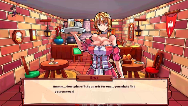 Blonde Cat-Girl Waitress Teases & Seduces With Anime ASMR Seduction