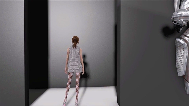 Sexy Brunette in Lingerie Shows Off Fallout 4 Fashion for Hentai Fun