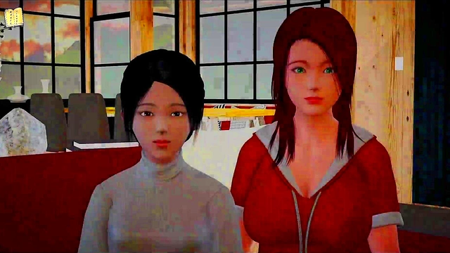 Teen Brunette With Big Ass Enjoys Erotic Fun In My New Family Hentai