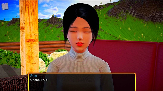 Teen Brunette With Big Ass Enjoys Erotic Fun In My New Family Hentai