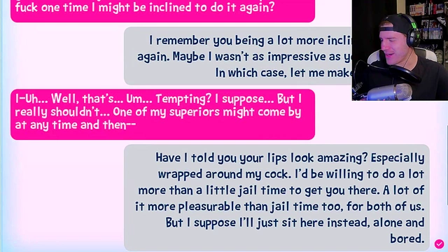 Horny Catgirl Fucks Police Officer In Doggy Style For HotCumshot