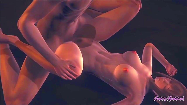 Sasha Sucks & Gets Fucked Hard in Alley – 3D Hentai POV Creampie Blowjob