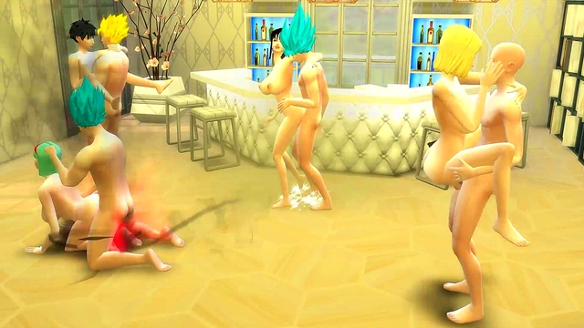 Dragon Ball Slave Maids – Heroes Punish Unfaithful Wives With Hardcore Anal Sex