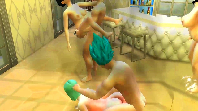 Dragon Ball Slave Maids – Heroes Punish Unfaithful Wives With Hardcore Anal Sex