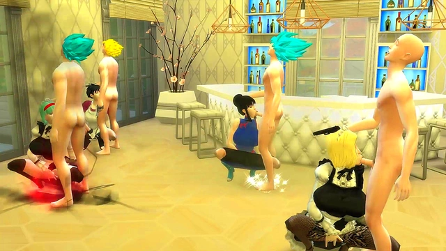 Dragon Ball Slave Maids – Heroes Punish Unfaithful Wives With Hardcore Anal Sex