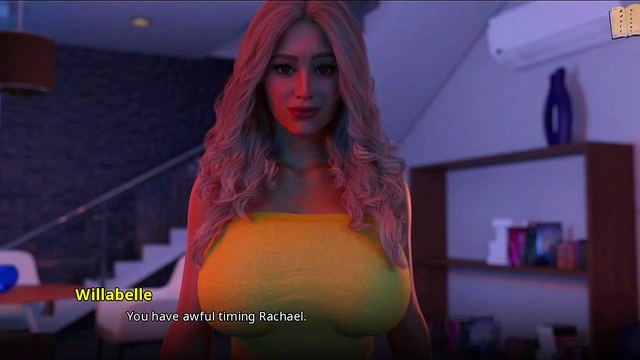 Hot Blonde Milf Willabelle’s Seductive 3D Hentai Adventure