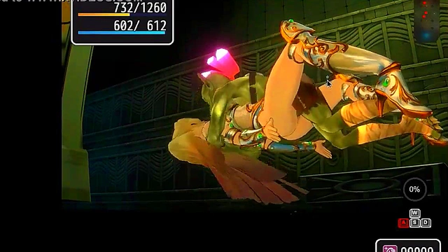 Blonde Beauty Fucks Men & Goblin in 3D Hentai Game Pricia Defense