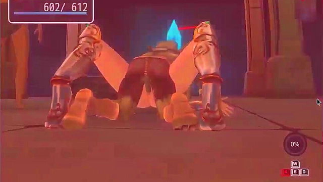 Blonde Beauty Fucks Men & Goblin in 3D Hentai Game Pricia Defense