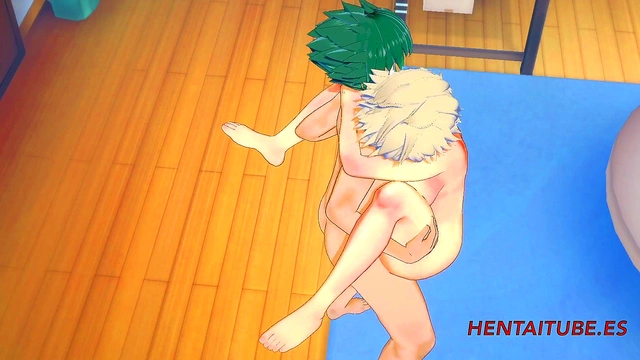 Mitsuki Bakugou & Deku Engage in Intense Boku No Hero Academia Hentai Session