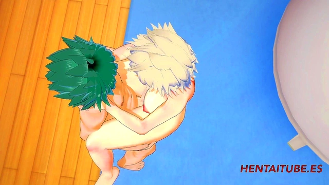 Mitsuki Bakugou & Deku Engage in Intense Boku No Hero Academia Hentai Session