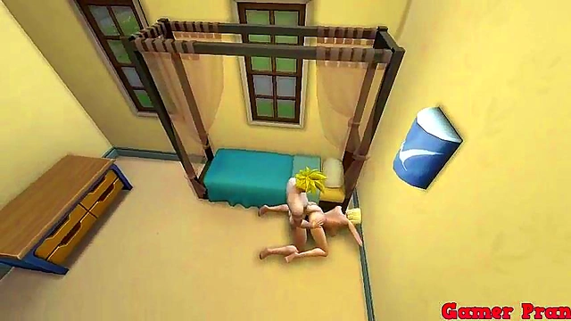 Goku Welcomes Number 18 With Hardcore Anal Sex While Videl Watches Jealously