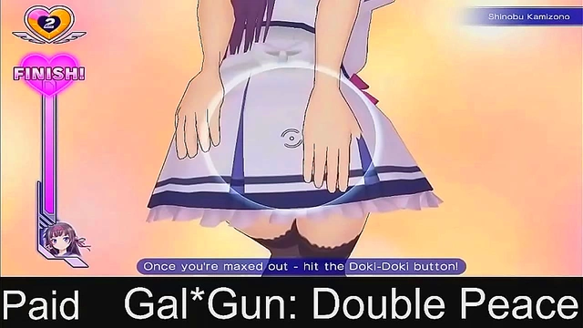 Final Gal*Gun Anime – Game Shooter Couple Enjoy Intense Hentai Action