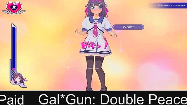 Final Gal*Gun Anime – Game Shooter Couple Enjoy Intense Hentai Action