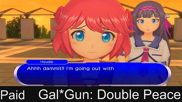 Final Gal*Gun Anime – Game Shooter Couple Enjoy Intense Hentai Action