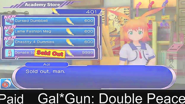 Final Gal*Gun Anime – Game Shooter Couple Enjoy Intense Hentai Action