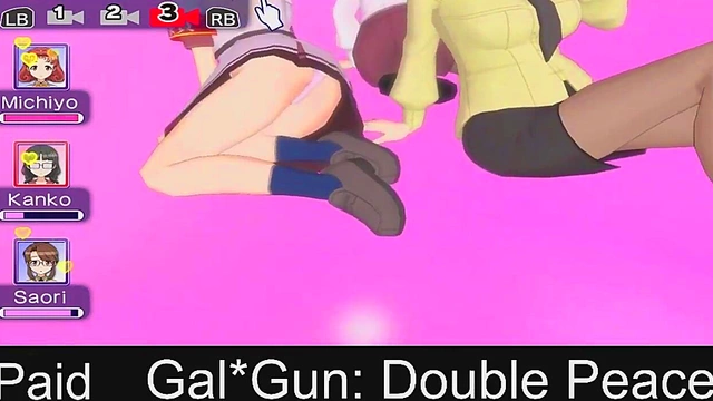 Final Gal*Gun Anime – Game Shooter Couple Enjoy Intense Hentai Action