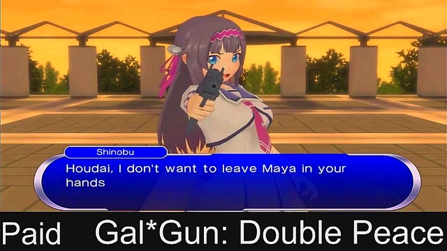 Final Gal*Gun Anime – Game Shooter Couple Enjoy Intense Hentai Action