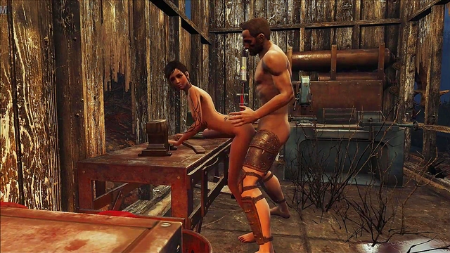 Teen Brunette enraptured in Fallout 4 Anime Anal Adventure
