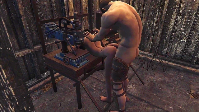 Teen Brunette enraptured in Fallout 4 Anime Anal Adventure