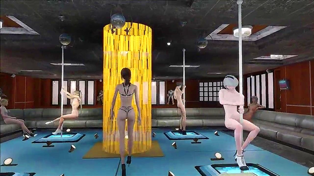 Sexy Brunette Shows Off Hot Panty Fashion in Fallout 4 Anime Style