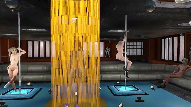 Sexy Brunette Shows Off Hot Panty Fashion in Fallout 4 Anime Style