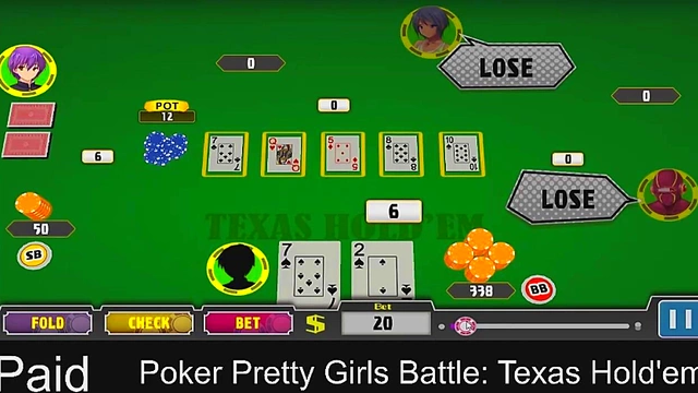 Sexy Anime Girls Play Steamy Poker for Erotic Stakes in Texas Hold'em