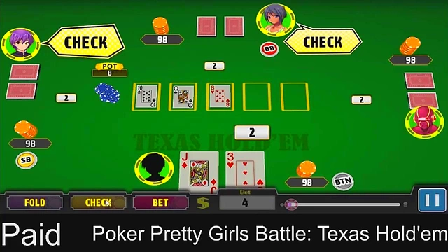 Sexy Anime Girls Play Steamy Poker for Erotic Stakes in Texas Hold'em
