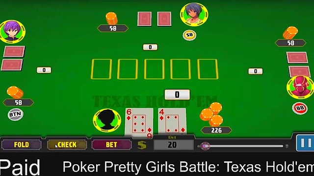 Sexy Anime Girls Play Steamy Poker for Erotic Stakes in Texas Hold'em