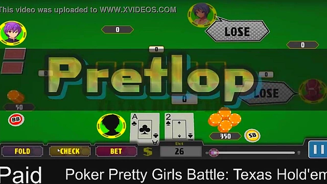 Sexy Anime Girls Play Steamy Poker for Erotic Stakes in Texas Hold'em