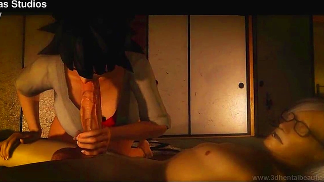 Perverted Sensei Honoka Gives Mind-Blowing Blowjob & Pantyhose FootJob