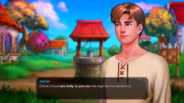 Elven Princess Masturbates With Magic & Big Dick Farmhand Action