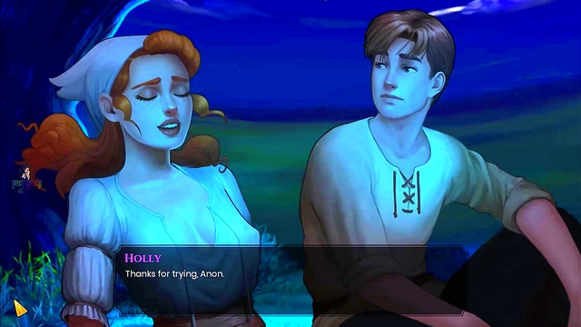 Elven Princess Masturbates With Magic & Big Dick Farmhand Action