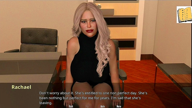 Hot BlondeJamie Swallows Big Dick In Erotic 3D Hentai Adventure