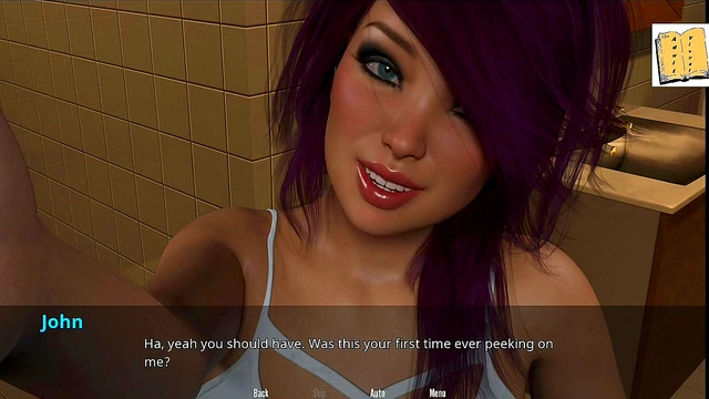 HotBrunetteGF Gives Her First Seductive Blowjob In 3D Anime Style