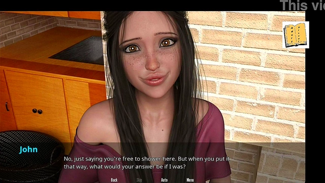 HotBrunetteGF Gives Her First Seductive Blowjob In 3D Anime Style