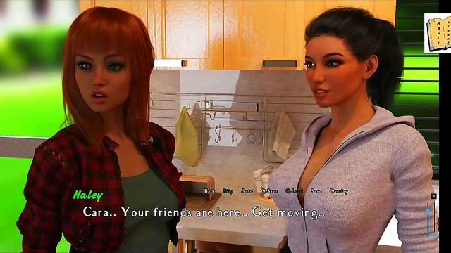 Hot Redhead Teen With Big Tits Takes Dick In 3D Hentai Adventure