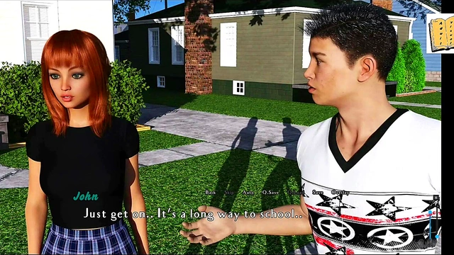 Hot Redhead Teen With Big Tits Takes Dick In 3D Hentai Adventure