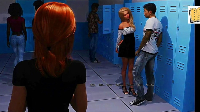 Hot Redhead Teen With Big Tits Takes Dick In 3D Hentai Adventure