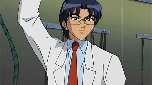 Horny Professor Dominates and Whips His Anime Student In Hot Bondage Scene