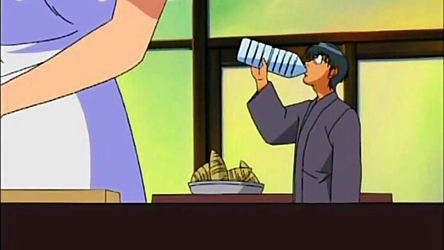 Horny Professor Dominates and Whips His Anime Student In Hot Bondage Scene