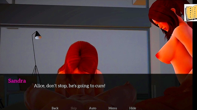 Cute Cartoon Girl Explores Erotic Adventures in Her New Family Home