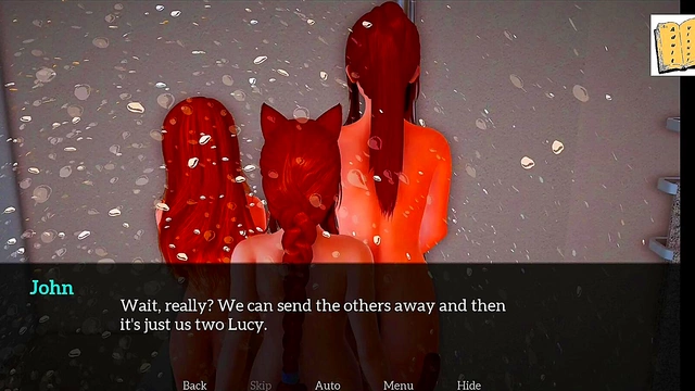 Cute Cartoon Girl Explores Erotic Adventures in Her New Family Home