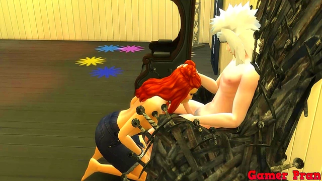 Wise Pervert Fucks Party Guest Anally in Naruto Shippuden Hentai Scene