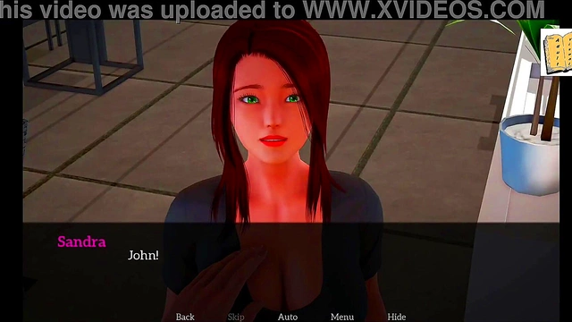 Redhead Teen With Big Tits And Ass Gets Fucked In 3D Hentai Walkthrough