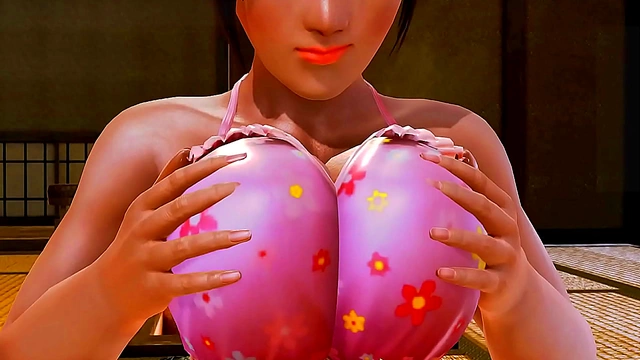 Plump Mei Bounces Big Tits & Fingers Pussy in Honey Select Milf Action