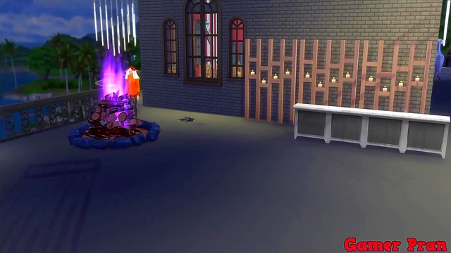 Hinata Cheats on Naruto – Hot Milf Bonfire Sex With Bartender Cuckold Drama