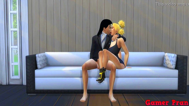 Hashirama Commands Temari for Hardcore Anal Sex in Naruto Shippuden Scene