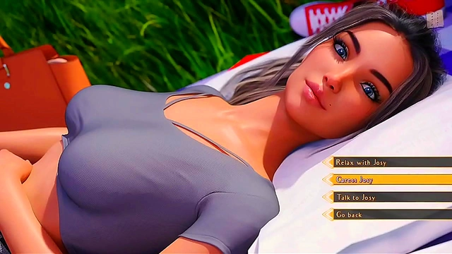 Big-Titted Chick Rides Hard Dick In 3D Hentai Visual Novel Gameplay