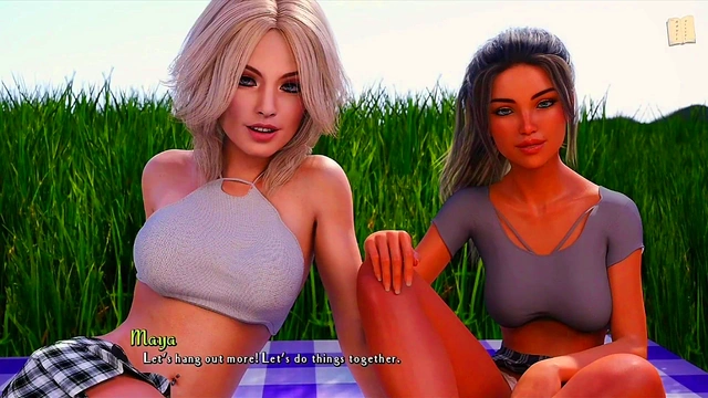 Big-Titted Chick Rides Hard Dick In 3D Hentai Visual Novel Gameplay