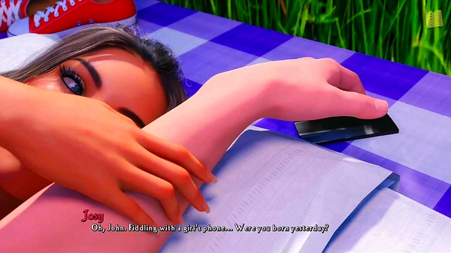 Big-Titted Chick Rides Hard Dick In 3D Hentai Visual Novel Gameplay